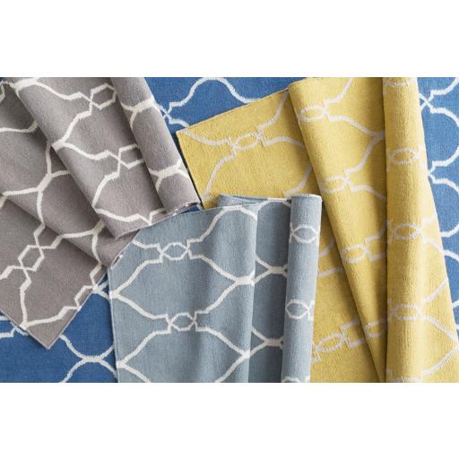 Surya Fallon FAL-1003 Gray Light Beige 3'6" x 5'6" Rug