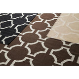 Surya Fallon FAL-1019 Dark Brown Light Beige 3'6" x 5'6" Rug