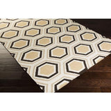 Surya Fallon FAL-1039 Black Camel 2' x 3' Rug