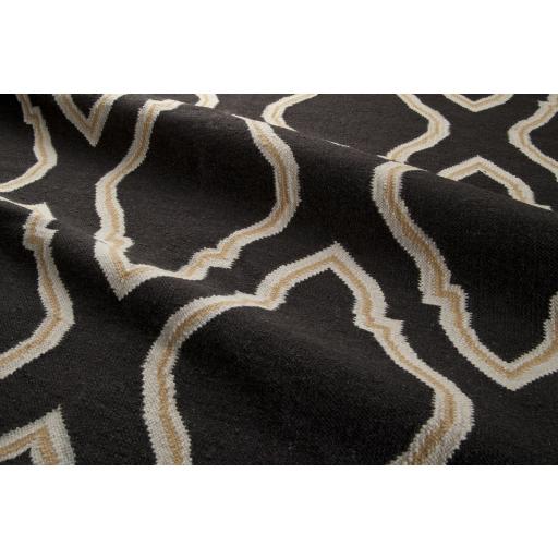 Surya Fallon FAL-1049 Dark Brown Light Beige 8' Round Rug