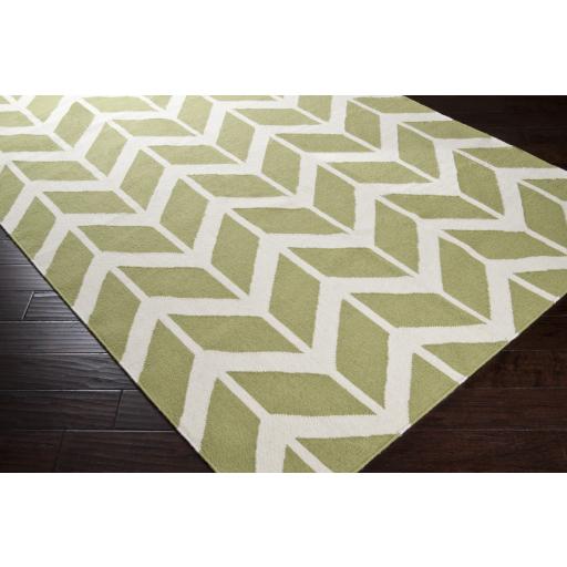 Surya Fallon FAL-1052 Light Beige Light Olive 2'6" x 8' Rug