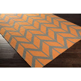 Surya Fallon FAL-1089 Burnt Orange Charcoal 8' x 11' Rug