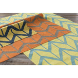 Surya Fallon FAL-1090 Dark Blue Olive 3'6" x 5'6" Rug