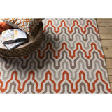Surya Fallon FAL-1103 Cream Medium Brown 2'6" x 8' Rug