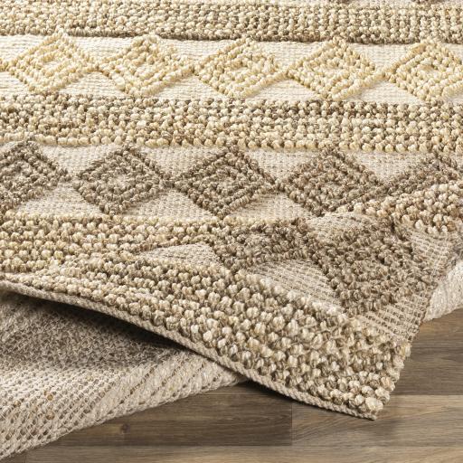 Surya Farmhouse Naturals FNS-2302 Beige Light Brown 9' x 12' Rug