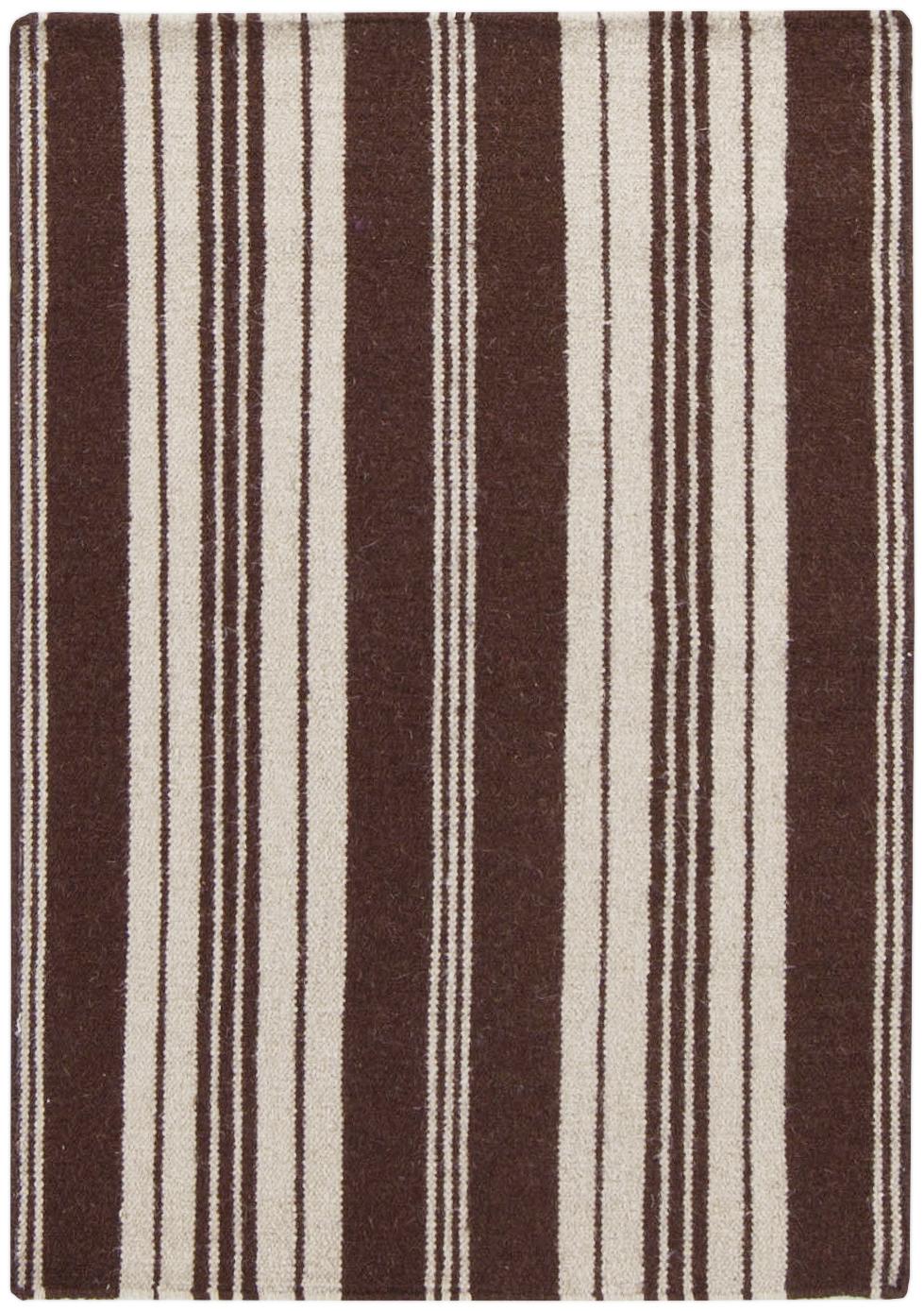 Surya Farmhouse Stripes FAR-7004 2' x 3' Hand Made Rug