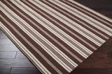 Surya Farmhouse Stripes FAR-7004 2' x 3' Hand Made Rug