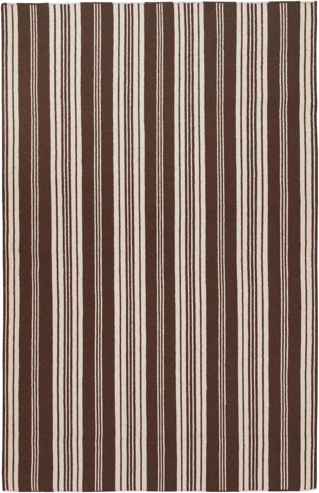 Surya Farmhouse Stripes FAR-7004 8' x 11' Hand Made Rug