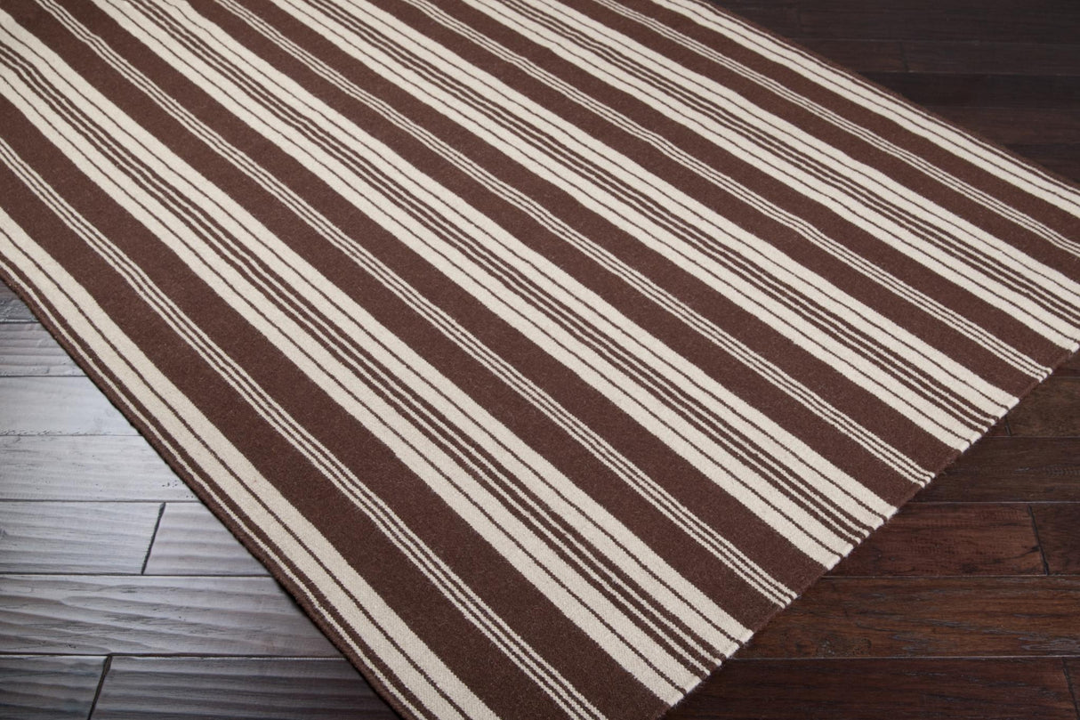 Surya Farmhouse Stripes FAR-7004 8' x 11' Hand Made Rug