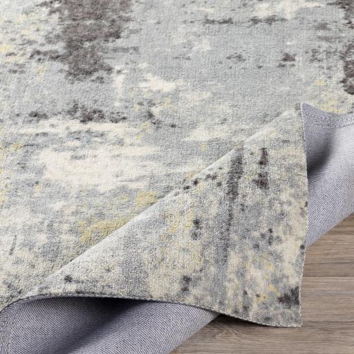 Surya Felicity FCT-8009 Black Charcoal 2'6" x 8' Rug