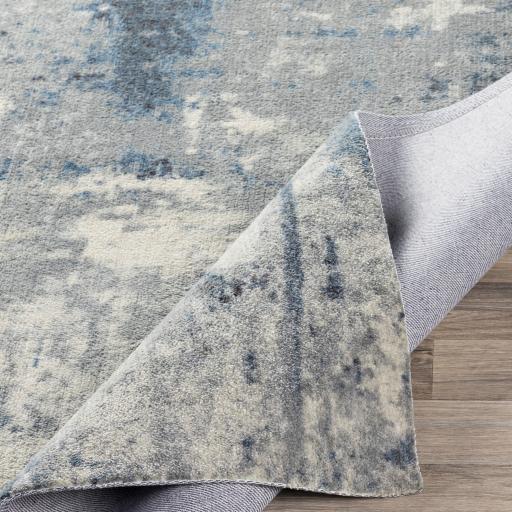 Surya Felicity FCT-8010 Black Blue 5' x 7'6" Rug