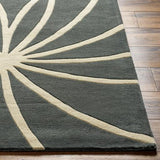 Surya Forum FM-7173 Charcoal Ivory 9'9" Round Rug