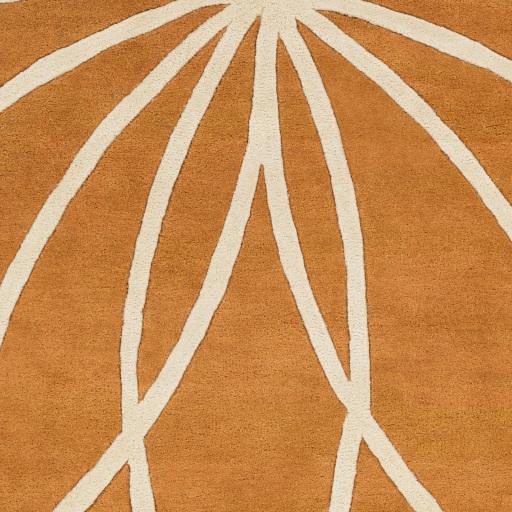 Surya Forum FM-7175 Burnt Orange Ivory 9'9" Square Rug