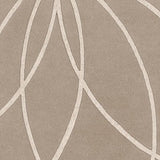 Surya Forum FM-7185 Ivory Tan 9'9" Round Rug