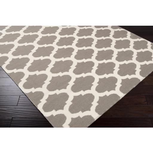 Surya Frontier FT-122 Gray Light Beige 2'6" x 8' Rug