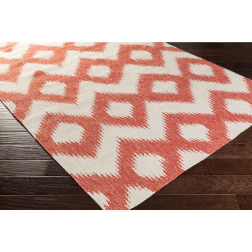 Surya Frontier FT-173 Cream Orange 2'6" x 8' Rug