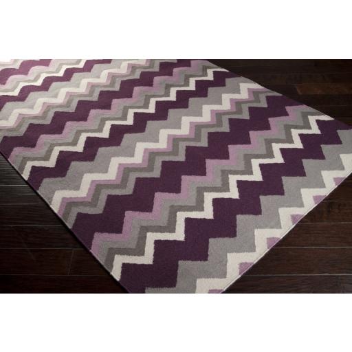 Surya Frontier FT-268 Dark Brown Gray 2'6" x 8' Rug