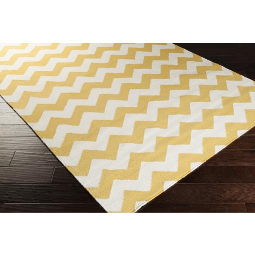 Surya Frontier FT-291 Cream Mustard 3'6" x 5'6" Rug