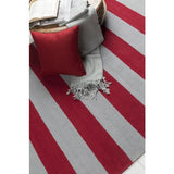 Surya Frontier FT-296 Gray Red 2'6" x 8' Rug