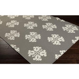 Surya Frontier FT-360 Charcoal Cream 2' x 3' Rug