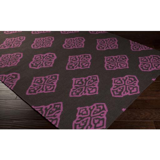 Surya Frontier FT-365 Dark Brown Medium Purple 2' x 3' Rug