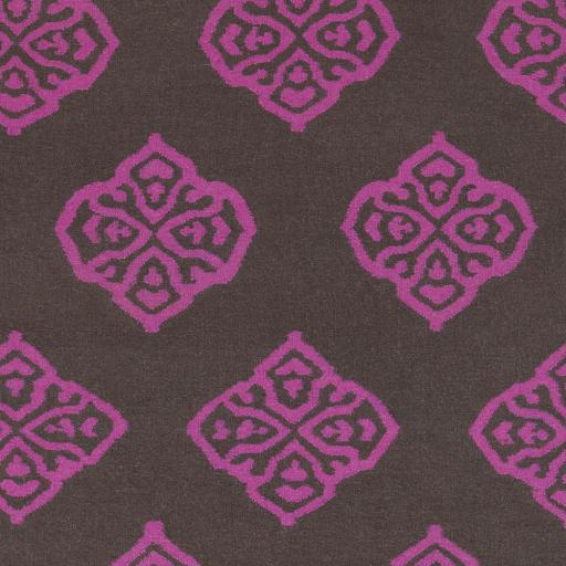 Surya Frontier FT-365 Dark Brown Medium Purple 5' x 8' Rug