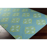 Surya Frontier FT-371 Green Ice Blue 9' x 13' Rug