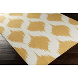 Surya Frontier FT-491 Cream Mustard 2'6" x 8' Rug