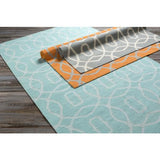 Surya Frontier FT-493 Burnt Orange Seafoam 2'6" x 8' Rug