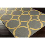 Surya Frontier FT-499 Gray Mustard 2'6" x 8' Rug