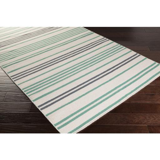 Surya Frontier FT-539 Emerald Ivory 2'6" x 8' Rug