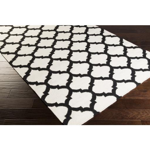 Surya Frontier FT-546 Black Ivory 3'6" x 5'6" Rug