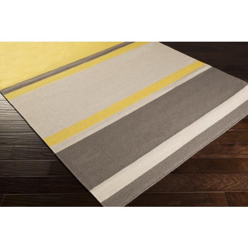 Surya Frontier FT-569 Dark Brown Medium Gray 2' x 3' Rug