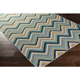 Surya Frontier FT-595 Blue Brown 3'6" x 5'6" Rug