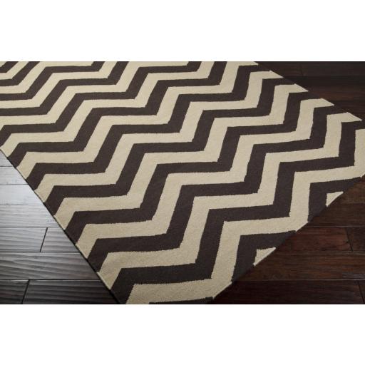 Surya Frontier FT-99 Dark Brown Tan 3'6" x 5'6" Rug