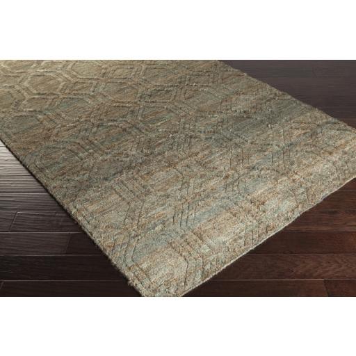 Surya Galloway GLO-1004 Brown Dark Green 2' x 3' Rug