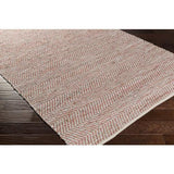 Surya Gideon GDE-4009 Dusty Coral Metallic Gold 4' x 6' Rug