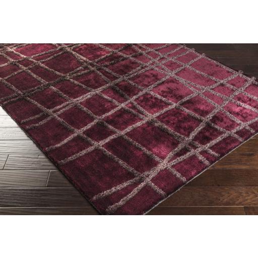 Surya Graph GRP-2000 Burgundy Dark Brown 8' x 11' Rug