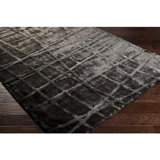 Surya Graph GRP-2001 Charcoal Medium Gray 5' x 8' Rug