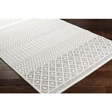 Surya Greenwich GWC-2318 Charcoal Light Beige 2' x 2'11" Rug