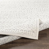 Surya Greenwich GWC-2321 Charcoal Light Beige 2' x 2'11" Rug