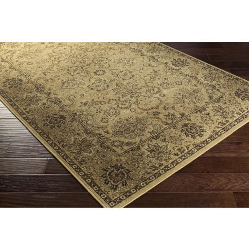 Surya Hathaway HAT-3005 Black Dark Brown 8'10" x 12'9" Rug