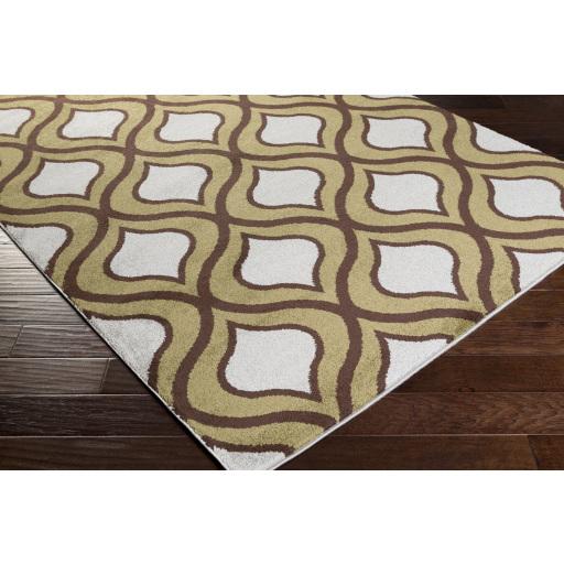 Surya Horizon HRZ-1037 Charcoal Dark Brown 9'3" x 12'6" Rug
