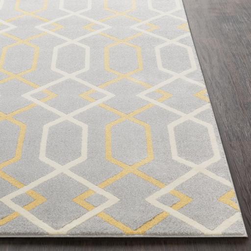 Surya Horizon HRZ-1043 Cream Mustard 9' x 12'6" Rug
