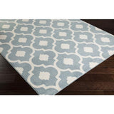 Surya Horizon HRZ-1098 Cream Denim 7'10" Round Rug