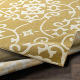 Surya Horizon HRZ-2307 Cream Mustard 9' x 12'6" Rug