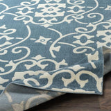 Surya Horizon HRZ-2308 Cream Denim 9' x 12'6" Rug