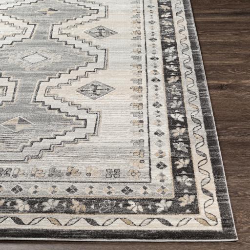 Surya Indigo IGO-2330 Beige Charcoal 7'10" x 10'2" Rug