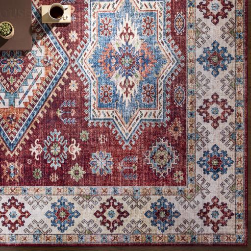 Surya Iris IRS-2307 Beige Burgundy 9' x 12' Rug