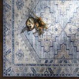 Surya Iris IRS-2355 Cream Dark Blue 2'3" x 3'9" Rug